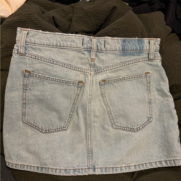 Light Blue Denim Skirt - Picture 2 of 3